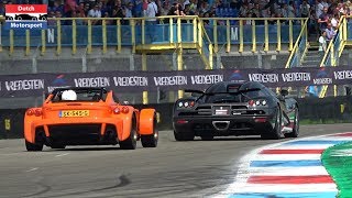 Donkervoort D8 GTO RS vs HYPERCARS  Agera R CCX Ford GT AMG GTR Huracan Performante [upl. by Anonyw160]