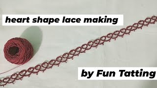 Tatting Hearts A Beginners Guide for lace making [upl. by Kate672]