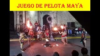 Juego de pelota maya  Desde Mérida Yucatán [upl. by Hardi297]