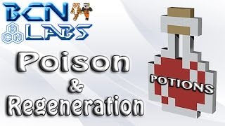 Minecraft How To The Potion Guide  How to Make Poison amp Regeneration Potions [upl. by Hultgren2]