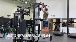 Assisted Neutral Grip PullUp Machine [upl. by Wolbrom42]