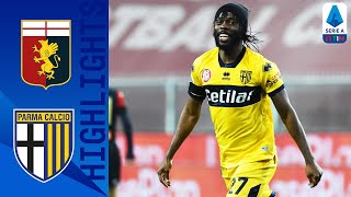 Genoa 12 Parma  Gervinho Bags a Brace Seals Away Victory for Parma  Serie A TIM [upl. by Raina]