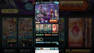 Granblue Fantasy JPN  Osiris Impossible Raid Solo Full Auto Clear With Manadiver Light Magna [upl. by Ecirtac]