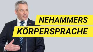 Analyse die Körpersprache von Bundeskanzler Nehammerl  Stefan Verra [upl. by Milburr261]