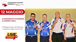 Campionato Svizzero a Coppia  ITALGRENCHEN  Bocce  Bienne [upl. by Drugi]