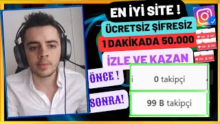 1 DAKİKADA 50000 İNSTAGRAM TAKİPÇİ ARTTIRMA HİLESİ  ÜCRETSİZ BEDAVA İNSTAGRAM TAKİPÇİ HİLESİ [upl. by Adnilemre]