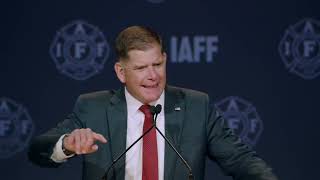 57th IAFF Convention Marty Walsh [upl. by Itsym951]