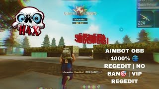 AIMBOT OBB 1000 🌐 REGEDIT  NO BAN🎯  VIP REGEDIT [upl. by Eudo]