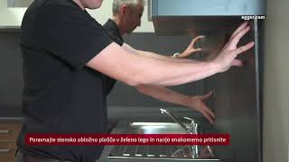 EGGER postforming delovne plošče  EGGER stenske obložne plošče  Obdelava in montaža [upl. by Yartnoed]