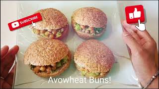 Avowheat Buns Wholewheat Avocado Delight [upl. by Neira78]