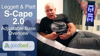 SCape 20 Adjustable Bed by Leggett amp Platt Explained by GoodBedcom [upl. by Atnoled]