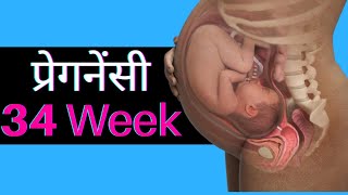 34 Weeks Pregnant in Hindi  Pregnancy 34 Week by Week in Hindi  34 हफ्ते की प्रेगनेंसी की जानकारी [upl. by Anir161]