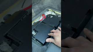 Howto battery replacement for 2017 Audi Q7 30T AGM [upl. by Nylecsoj]