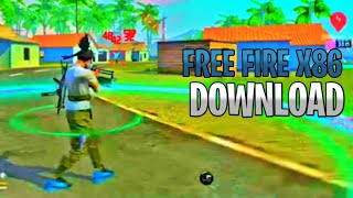 DOWNLOAD DO FREE FIRE X86 ATUALIZADO 2023 [upl. by Illib]