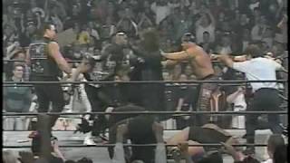 nWo Jumps The Giant Sting Comes Out HQ [upl. by Ellivnarg411]