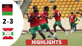 Malawi vs Burundi 23 Extended Highlights amp Goals  Africa cup of nations [upl. by Adnoloy]