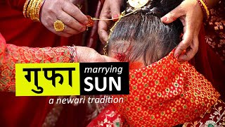 NEWARI CULTURE GUFA  SURYA DARSHAN  GUFA  INNER NEPAL  TRADITION AND RITUALS OF NEWARS  BARHA [upl. by Assetnoc]