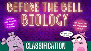 Classification and Taxonomic Groups Before the Bell Biology [upl. by Viviane20]