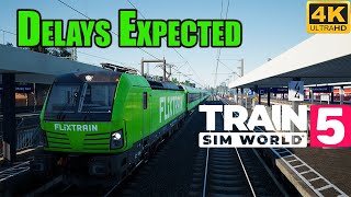 Train Sim World 5  Delays Expected Scenario Kinzigtalbahn 4K60fps [upl. by Beaulieu]