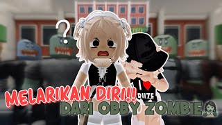 DIKEJAR Z0MBIE DI OBBY🧟‍♀️ Melarikan Diri Dari Sekolah Yang Terinfeksi 🏫  Roblox Indonesia🇮🇩 [upl. by Kristoforo501]