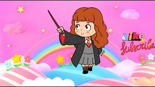 How to Draw Hermione Granger drawing and coloring video drawtube28 [upl. by Yaluz]