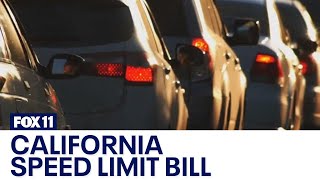 Speed limit bill in California would keep new cars from going more than 10 mph over speed limit [upl. by Gorrian390]