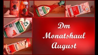 Dm Haul  Monatshaul August  FranzisPflegeKiste [upl. by Enneirb]