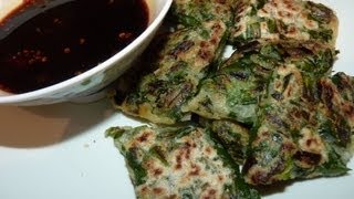 Pancake Garlic Chive แพนเค็ก กุยฉ่าย [upl. by Eyar]