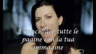 Laura Pausini come se non fosse stato mai amore video  testo [upl. by Froehlich]