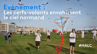 Évènement  les cerfsvolants envahissent le ciel normand [upl. by Tirrell427]