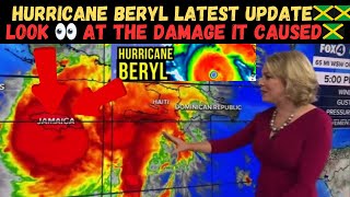 🇯🇲⚠️HURRICANE BERYL⚠️🛑 Latest Update HEAVY RAIN 🌧️ amp STRONG WINDS POWER OUT FOR MOST CITIZENS [upl. by Trant]