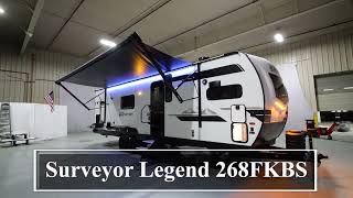 Take a tour of the 2024 Surveyor Legend 268FKBS [upl. by Finella]