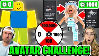 How To Dress Your Roblox Avatar For the Holidays Mystery Wheel Challenge [upl. by Artemis]