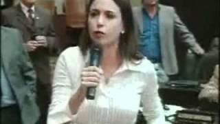 María Corina Machado llama al gobierno de Chávez por su nombre [upl. by Attinahs77]