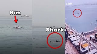 Brutal Shark Attack In Egypt  All Footage [upl. by Islean507]