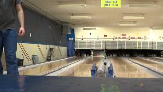 Duckpin Bowling at Collins Bowladrome from 122314 22 [upl. by Randolf695]