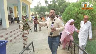 JampK Assembly Polls Voting Underway in Nowshera  High Turnout in Jammu  News9 Ground report [upl. by Edgard]