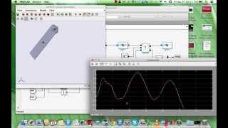 Control PID de un Péndulo Simple Simmechanics SolidWorks seguimiento de trayectoria [upl. by Norrej]