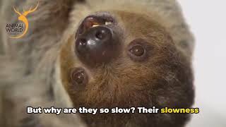 Sloth The World’s Laziest Animal  Amazing Facts About Sloths [upl. by Beitz857]