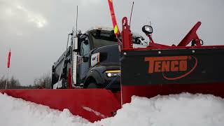 TENCO  Équipements de déneigement pour camions [upl. by Alleahcim]