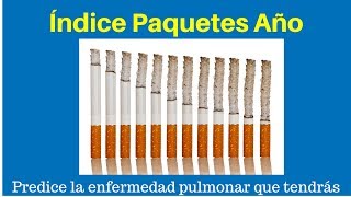 ¿Cúanto fumar sin enfermarse 20 paquetes año [upl. by Htir]