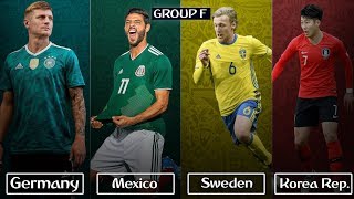 FIFA World Cup 2018 Preview  Group F [upl. by Yemiaj459]