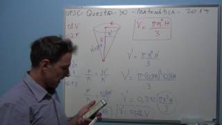 UFSC 2017 Matemática Questão 30 [upl. by Dorthy]