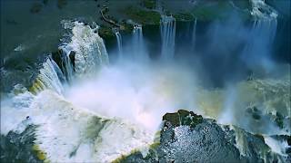 Cataratas Iguaçu Brasil HD Argentina Foz Iguazu Waterfalls [upl. by Kacy]