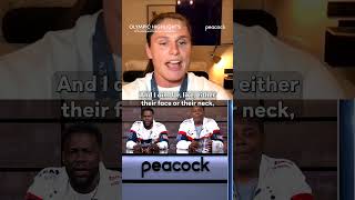 Its normal to FEAR HER OlympicHighlights KevinHart IlonaMaher Shorts [upl. by Demmer]