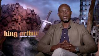 VIDEO Djimon Hounsou on being homeless [upl. by Aneele]