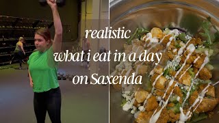 Realistic What I Eat In A Day On Saxenda  What It Feels Like On Saxenda [upl. by Archambault615]