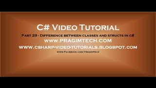 Part 29  C Tutorial  Difference between classes and structs in cavi [upl. by Wiatt]