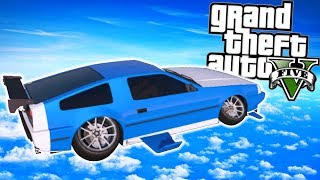 VOZIM AUTO PO ZRAKU  JETPACK  GTA 5 Zezancija [upl. by Saito]