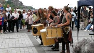 Scary Scots Drummers [upl. by Kcira]